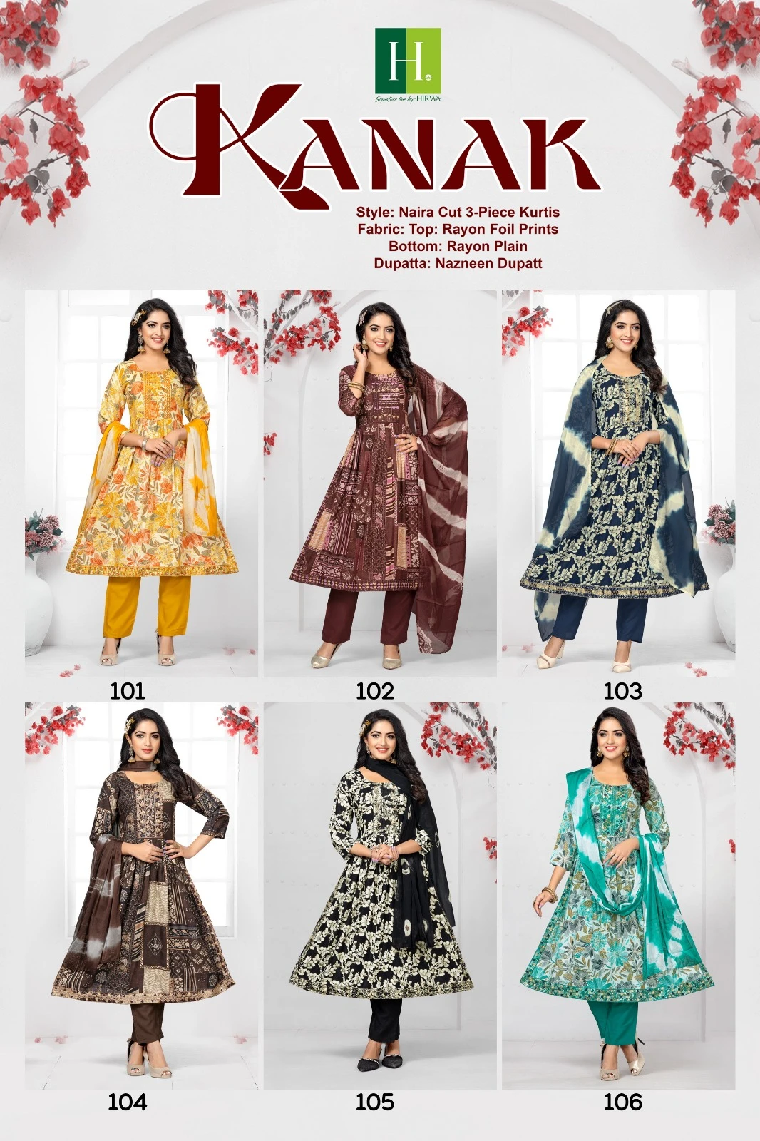 Hirwa Kanak Heavy Rayon Wholesale Readymade Salwar Suit Catalog — Wholesale, MPA wholesale from Surat — view 7